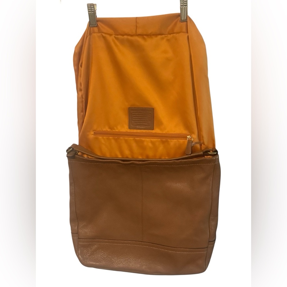 Coach 2013 Park Leather Hobo Shoulder Bag & hangtag style F23293 British Tan - Picture 8 of 10